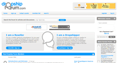 Desktop Screenshot of dropshipforum.com